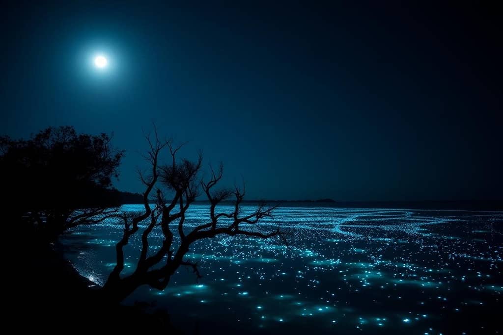 Bioluminescent Mosquito Bay Glow