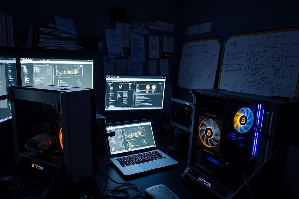 Bitcoin Mining Software Setup
