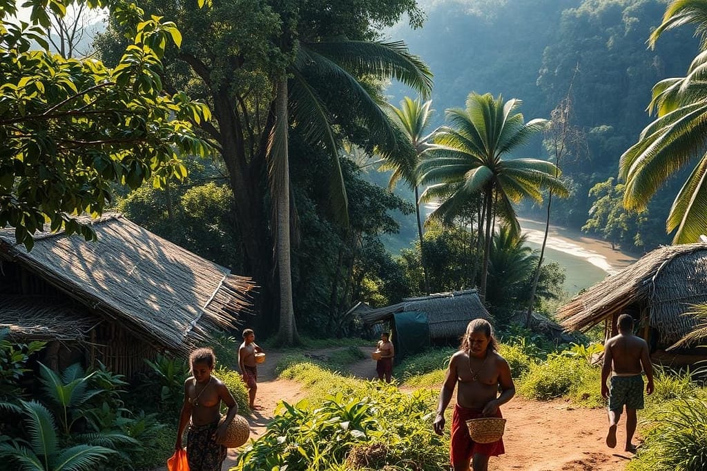 Isolated Tribes in Rainforest